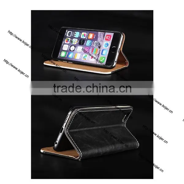 PU Leather Flip Mobile Phone Case for IPhone 6 photo-2