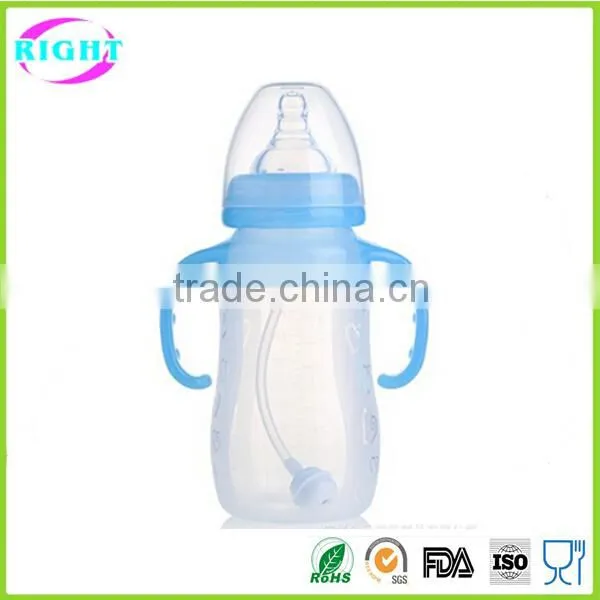 China Silicone Baby Feeding Bottle photo-4