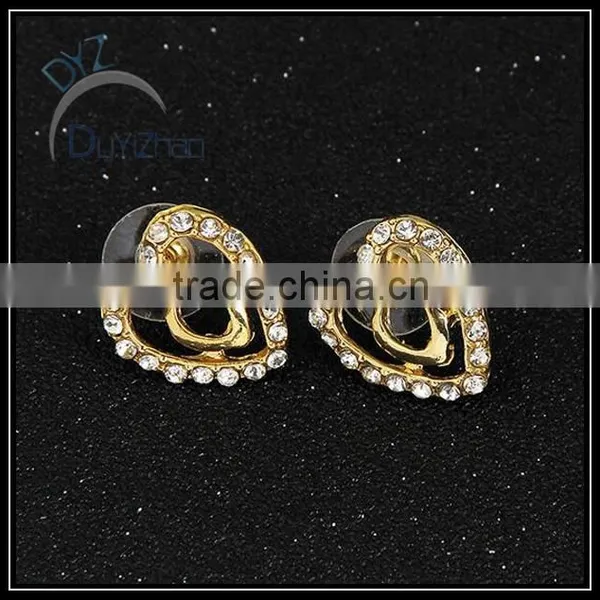 Fashion Casual Jewelry Set for Women With Clear Stone/gold Plate Jewelry to Buy photo-3