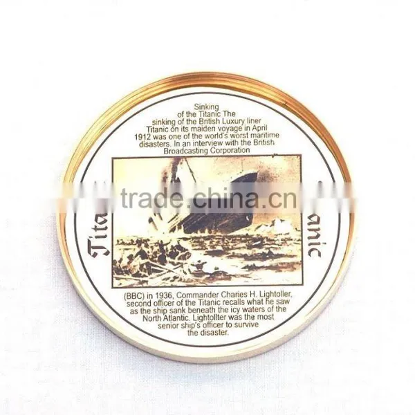 Beautiful Brass Titanic Compass -Gift Compass With Rosewood Box 13415 photo-6