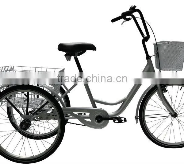 250W Three Wheel Electric Bike With KB-CR-45 / 24' Adults Electric Tricycles / Cargo Bike photo-3