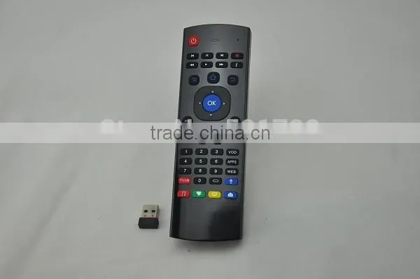 2.4g Air Mouse for Android tv Box With Mouse Keyboard Self-learning Remote Control photo-2