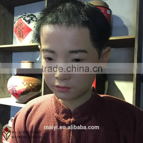 Lifelike Museum Wax Statues for Display