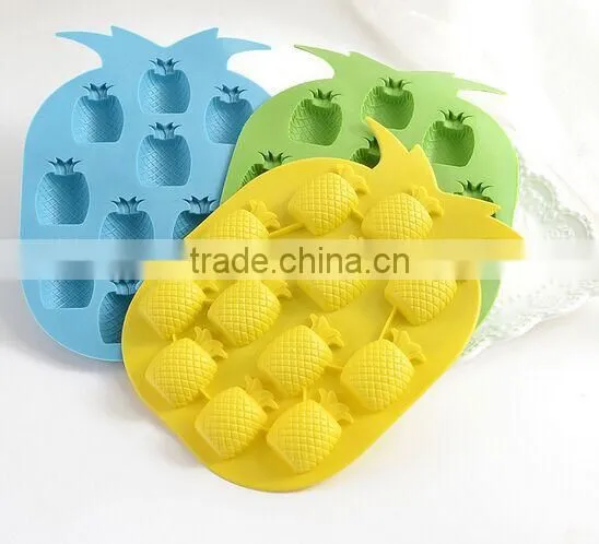 3D Mini Food Grade Pineapple Cake Mould photo-2