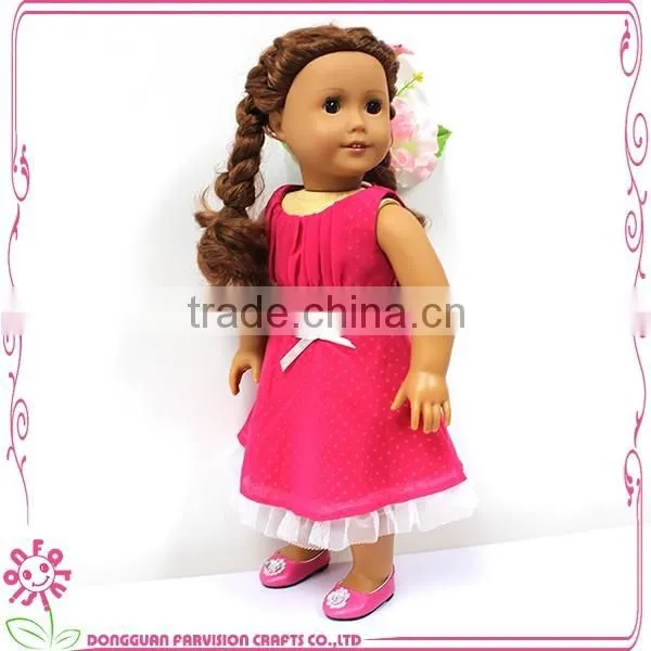 18 Inch Fashion Pvc Cartoon Character Soft Small Plastic Doll for Kid photo-3