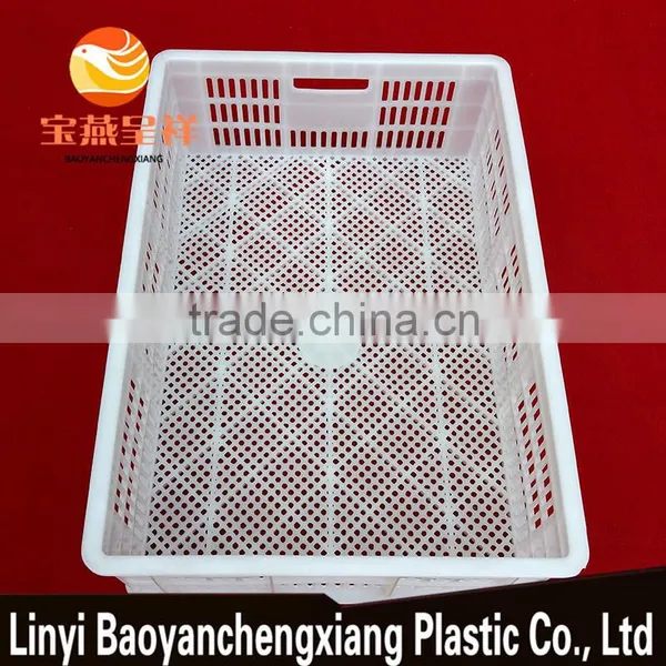 650x450x170mm Plastic Turnover Basket for Duckling Transportation photo-3