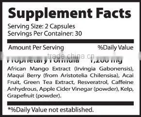 GMPc DETOX PILLS ( 90 Capsules ) Slimming Capsule DIETARY SUPPLEMENT photo-2
