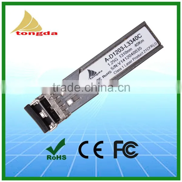 1.25G 60km Dual Fiber Optical Transceiver SFP 1310nm Fiber Optic Transceiver photo-3