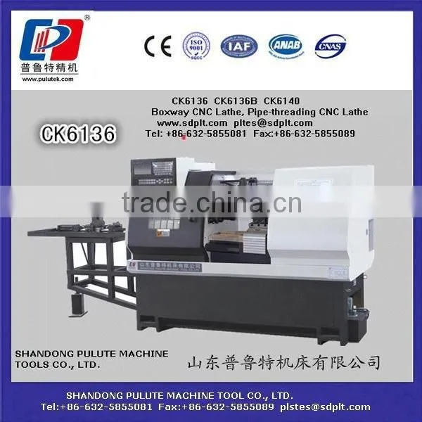 CK6130 Flat Bed Boxway CNC Lathe CK6125 photo-3