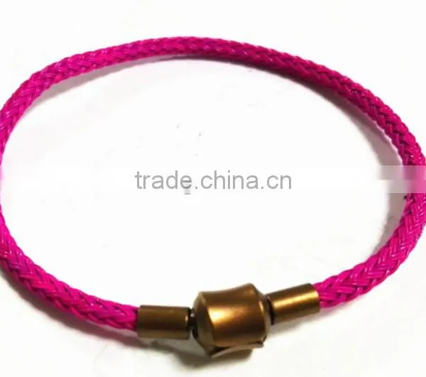 Newest 2016 Woman Popular Braided Stainless Steel Bracelets photo-2