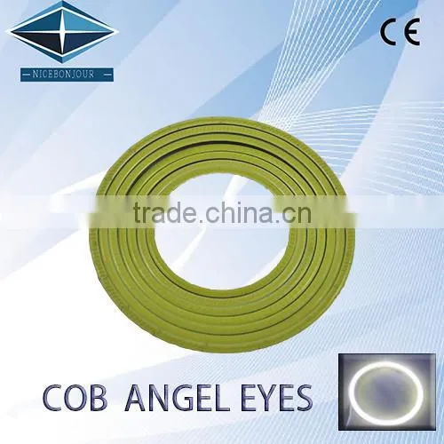 Hot Selling 120mm 36SMD 3528 Color Changing Angel Eyes LED Headlights for Auto Lighting System photo-4