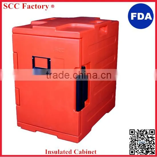 Hotel Meal Delivery Cart Hot and Cold Food Holding Insulated Cabinet photo-4