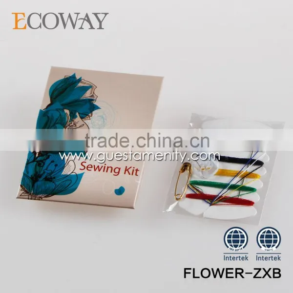 Wholesale Cheap Disposable Hotel Sewing Kit Mini Travel Airline Sewing Accessories photo-3