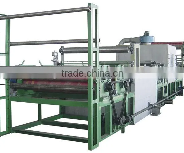 length wise stretching setting machine