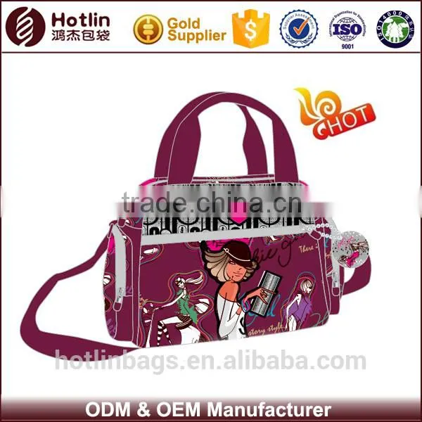 Satin Carrying Gym Sport Duffel Bag With Strap