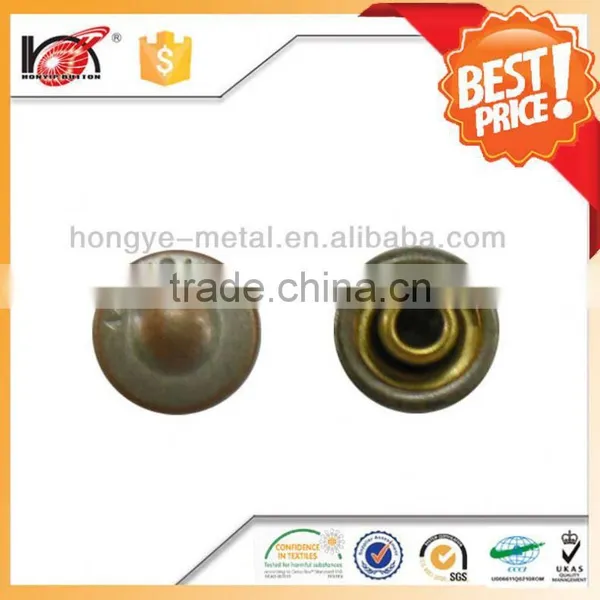 Open Top Shank Button Rivet Buttons for Shoes Clutch Facing and Rivets Clothes Accessories photo-5