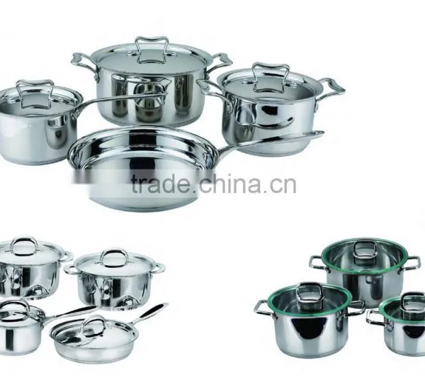 Stainless Steel Kitchen Pot and Pan Sets photo-2