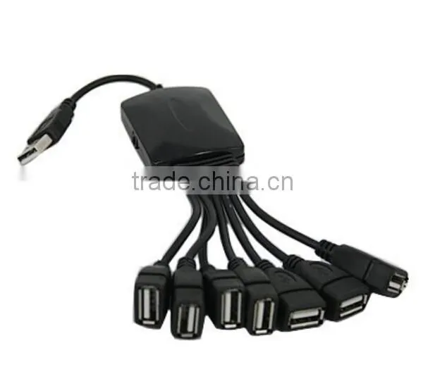 High Speed HUB Octopus Shaped USB 2.0 7 Port USB Hub photo-3