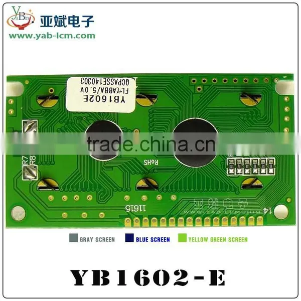 Monochrome 16x2 Lcd Display , Cheap 16x2 Character Lcd Display Module With Backlight,16x2 Lcd Display Module 84mm*44mm photo-6