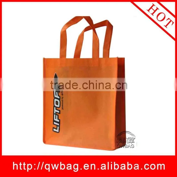 Reusable PP Nonwoven Flag Bag Non Woven Shopping Grocery Bag