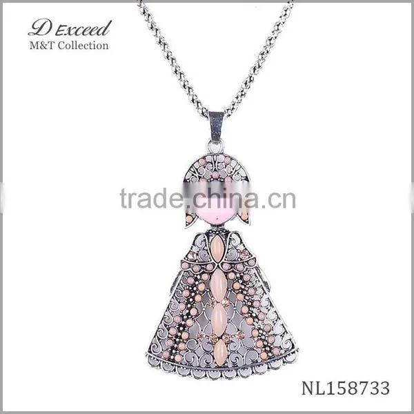 Fashion Jewelry Doll Pendant for Girls Factory Direct Sale photo-5