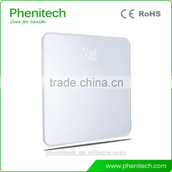 Digital Tempered Glass Bluetooth Bathroom Weight Scale With CE photo-2
