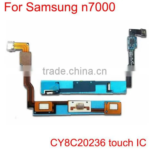 Factory price Home Button flex cable for Samsung n7000 function keypad keyboard home flex cable