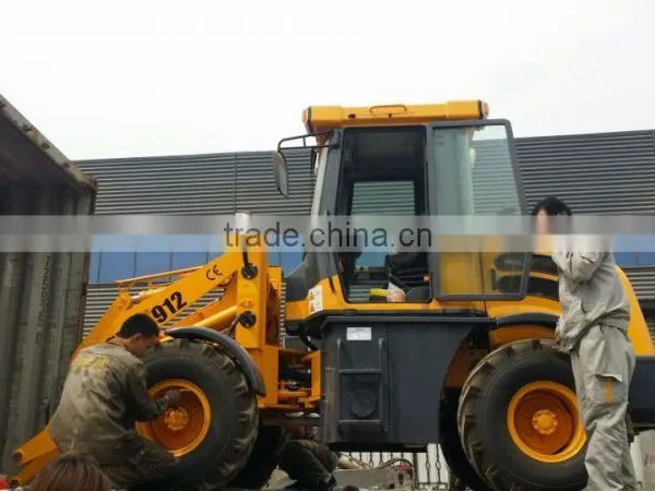 Manufactuer SZM 912 Mini Loader 4WD Hot Sale With CE Mini Wheel Loader ZL12 photo-2