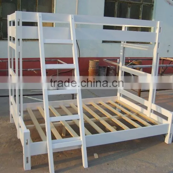 Wholesale Cheap Solid Pine Wood Bunk Beds photo-3