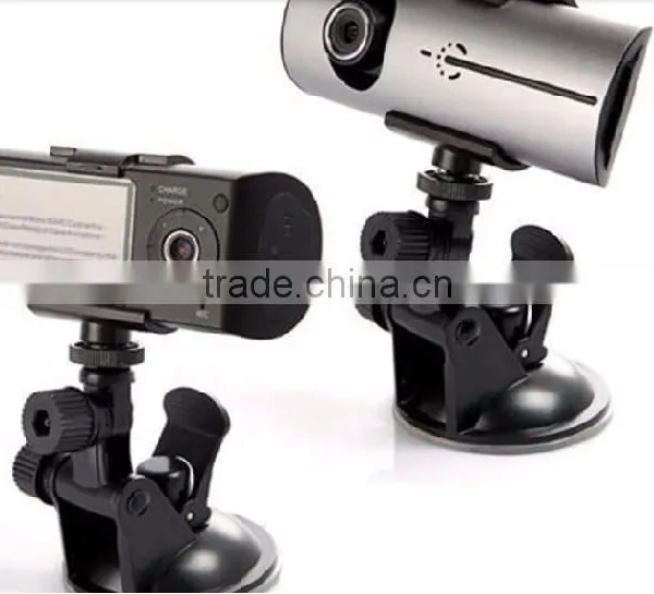 Car Inside and Outside Recording Dual Lens Car Dash Camera Vehicle Black Box Dvr Car Dvr Gps X3000 photo-3