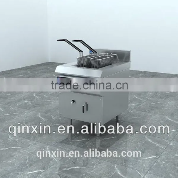 380V Commercial Induction Cheap Deep Fryer for KFC/high Quality Stainless Steel Deep Fryer Pot photo-6