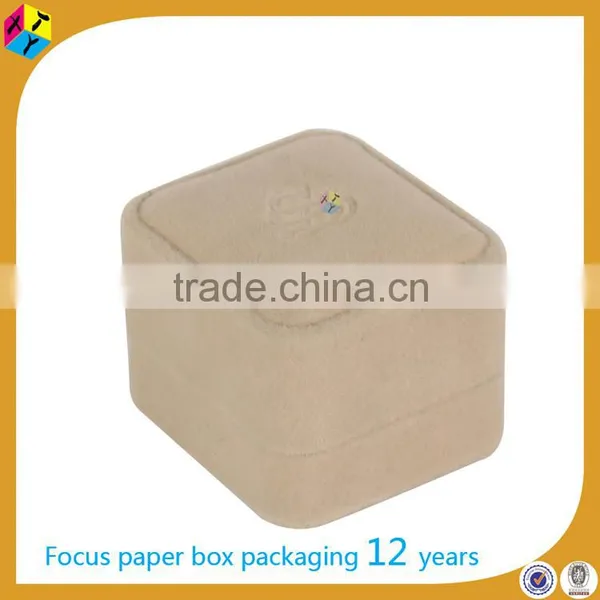 Elegant High End Paper Packaging Jewelry Box Velvet photo-4