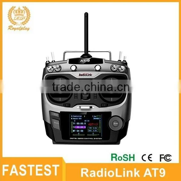 RadioLink AT9 2.4GHz 9 Channels Remote RC Transmitter for Multicopter Quadcopter Drones