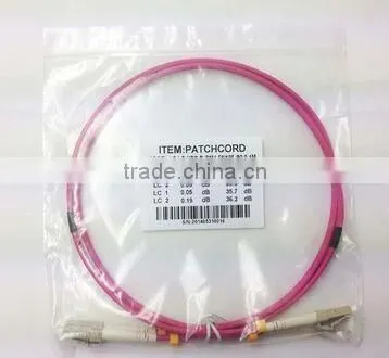 OM4 LC to LC Duplex Fiber Optic Patch Cord,OM4 Fiber Optic Jumper/cables photo-2