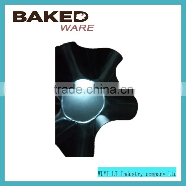 Flower Shaped Cake Pan Cabon Steel Flower Shape Round Baking Tray Cake Mold photo-2