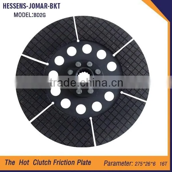 Bulldozer Parts Auto Clutch Disc Material