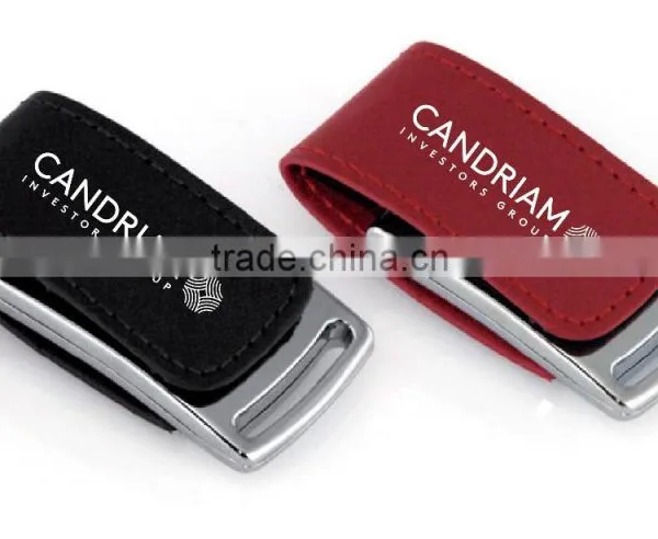 Promotional Leather Usb 32gb, Giveaway Usb Pen Drive, Custom Colorful Leather Usb Flash Memory photo-6