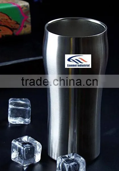 FDA LFGB Stainless Steel Insulated Tumbler, Stainless Steel Thermos, Double Wall Stainless Steel Beer Mug photo-5