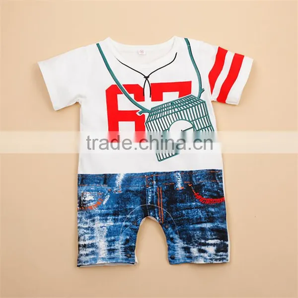 Short Sleeve Factory Price Children Clothing 2016 New Fashion Baby Girls Clothes photo-4