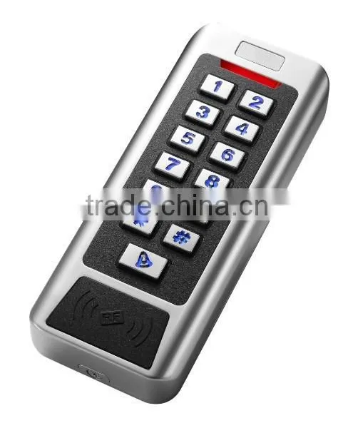 Waterproof Two Doors Standalone Access Control Wiegand 125KHz/13.56MHz Rfid Reader photo-3