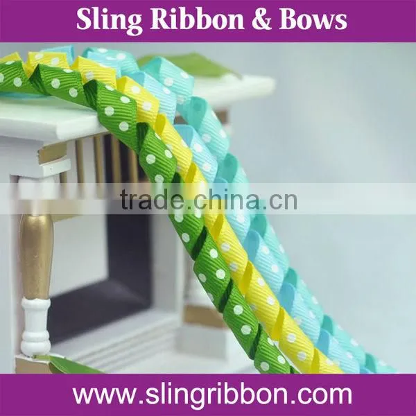 Custom Polka Dot Curling Ribbon