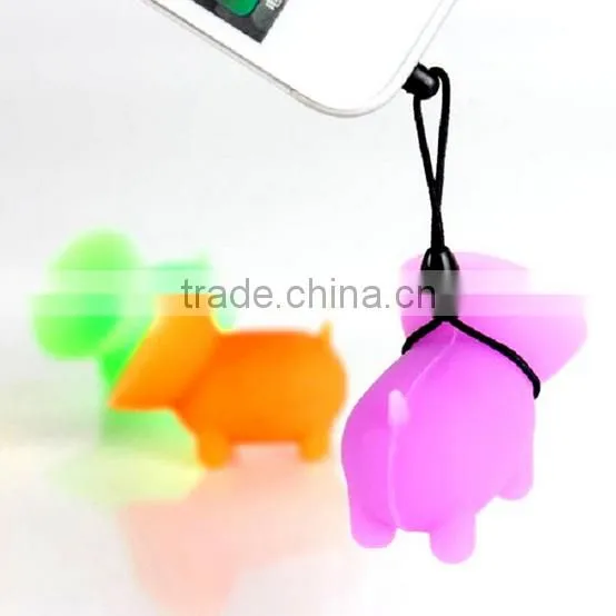 New Design Cute Cartoon Suction Cup Mini Pig Mobile Phone Holder Stand photo-2
