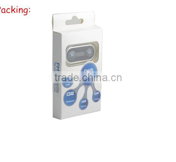 Wholesale Factory 3.5mm In-car Wireless Car Fm Transmitter , Stereo Wireless FM Transmitter For Car MP3 Player photo-4