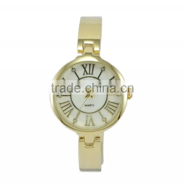 New Roman Design Mother of Pearl Dial Ladies Fancy Watches photo-4