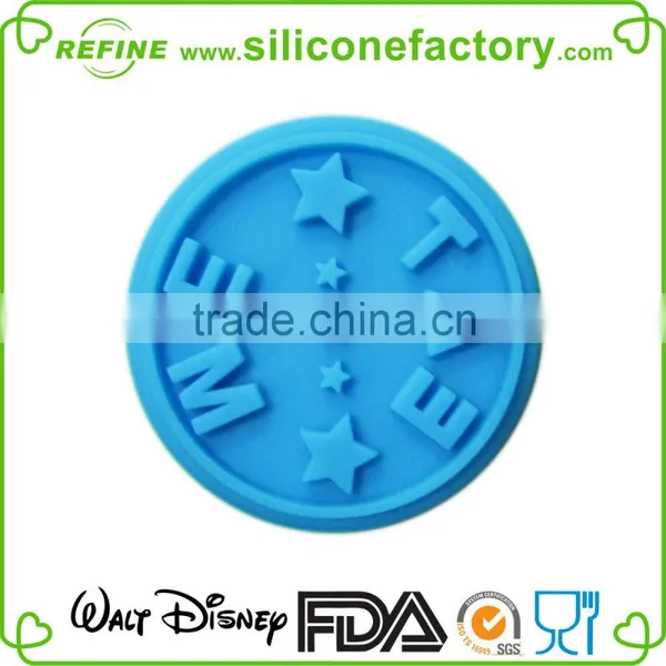 OEM Silicone Cookie Stamp With Wood Handle photo-3