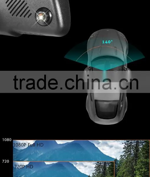 Android Car Gps Navigation Rear View Mirror Touch Screen With Multifunctional Rear View Mirror 1080p Full HD Dvr photo-4