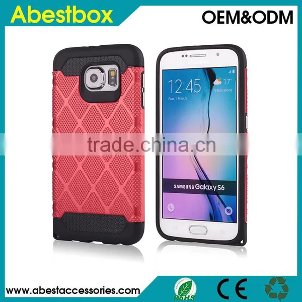 Tough Armor Mesh Plastic + TPU Combination Case for Samsung Galaxy S6 G920 photo-2