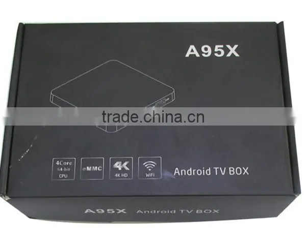 A95X Android 5.1 1G+8G Smart TV Box Amlogic S905 Quad Core 4K HD Media Player Kodi 16.1 Set-top Box photo-5
