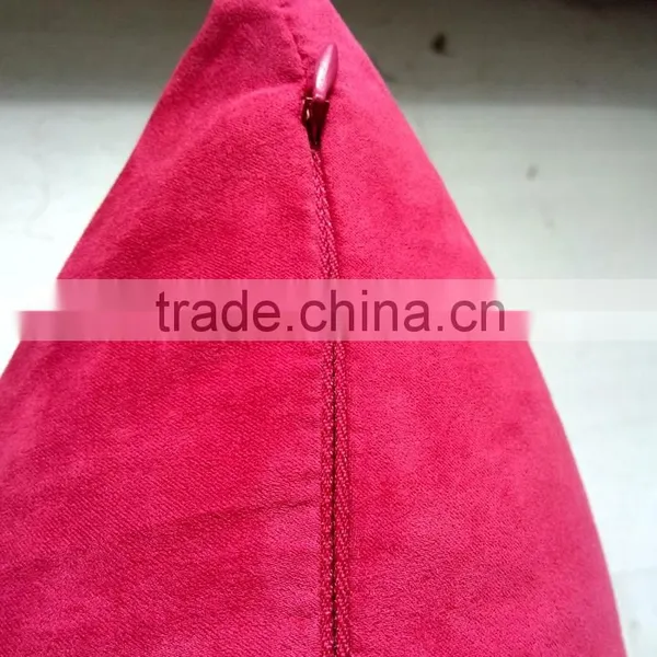 Top Quality Wholesale Suede Cushions Polyester Cushion Covers With Zipper photo-2