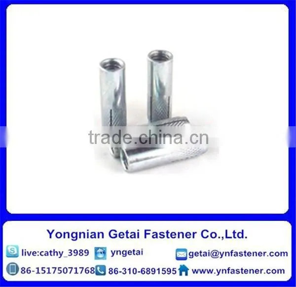 M16 Grade 4.8 Yellow Zinc Plated Drop in Anchor by Mild Steel photo-4